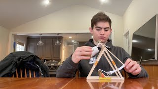 AP Physics Students Build Trebuchets
