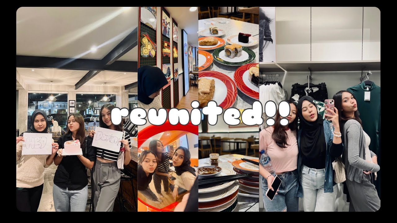 VLOG | reunited with my long distance bsf 👭‼️ : birthday surprise, mall, sushi, etc!