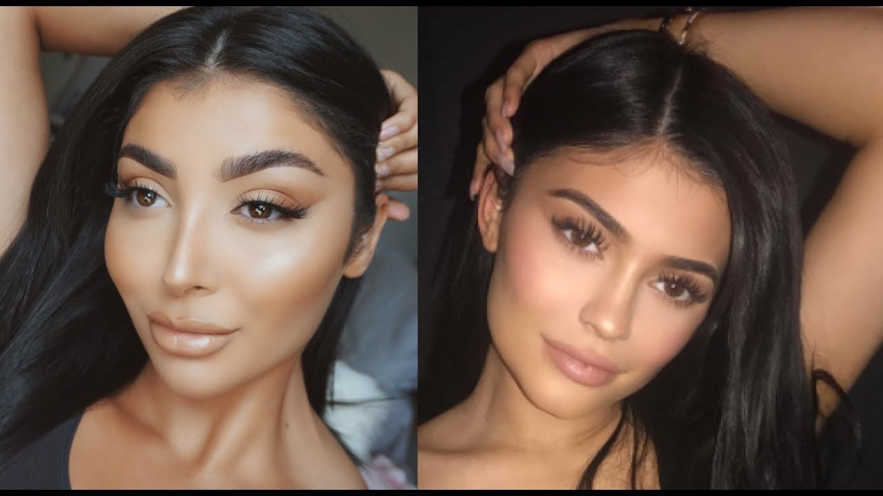 KYLIE JENNER MAKEUP TUTORIAL I Nina Vee YouTube