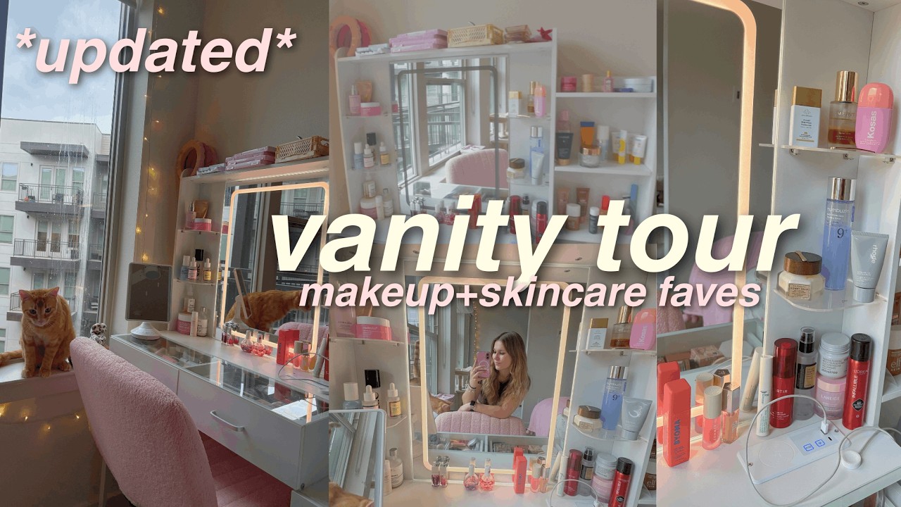 ULTIMATE VANITY TOUR | My Full Makeup & Skincare Collection