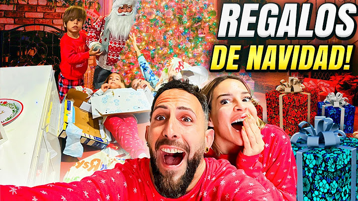 ABRIMOS NUESTROS REGALOS DE PAPÁ NOEL EN FAMILIA | Familia Amiguindy