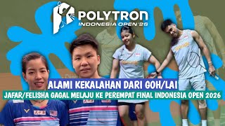   Jafar Hidayatullahfelisha A N Pasaribu Vs Goh S Huatlai S J  Indonesia Open 2026 Reaction