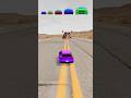 Big & Small Cars vs Crushier Car #beamngdrive #shorts
