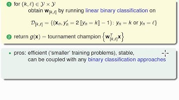 Linear Models for Classification :: Multiclass via Binary @ Machine Learning Foundations (機器學習基石)