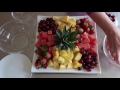 Super Impressive Throw-Together Fruit Platter For Easy Entertaining