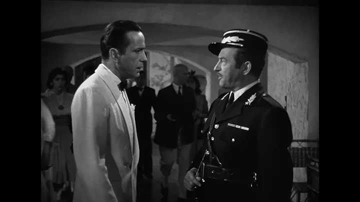 Shocked that gambling is happening - Casablanca (1942)