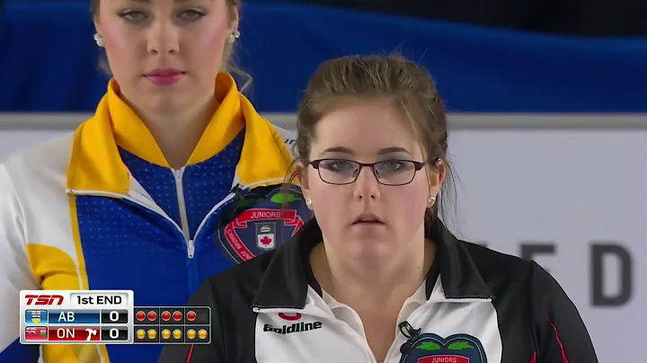 2017 Canadian Juniors Curling -  AB  (Streifel) vs...