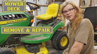 Uneven Cut? Replacing Lawn Tractor Blade Spindle, Easy Steps to Repair.