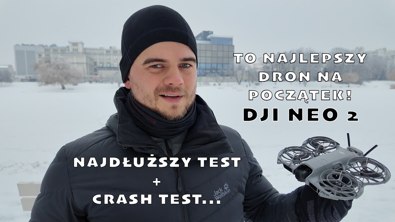 TO NAJLEPSZY DRON NA POCZĄTEK! DJI Neo 2, loty FPV, najdłuższy test + crash test