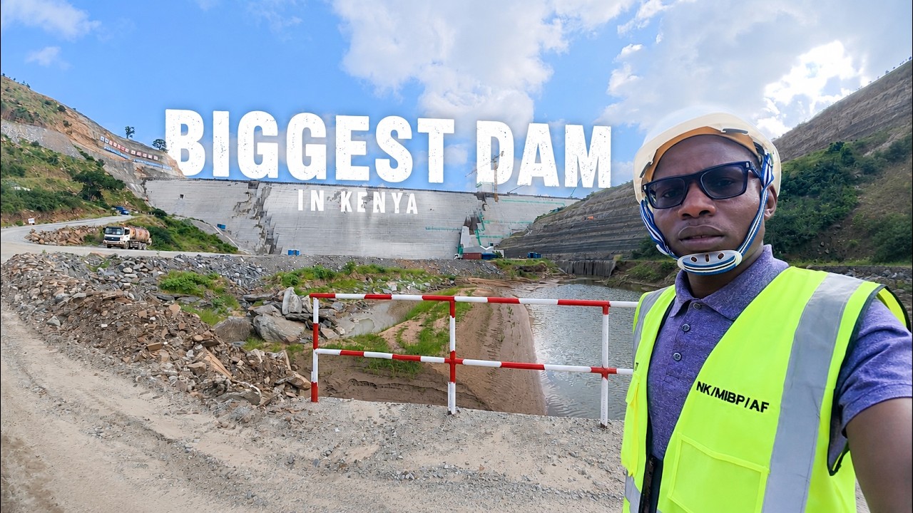 Still from Inside Mwache DAM - Kenya’S Largest DAM Project