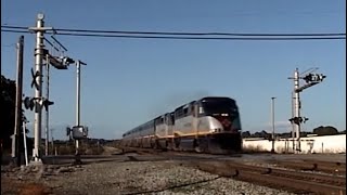 Amtrak California F59Phis At Giant, Ca March, 2005