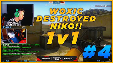 Woxic DESTROYS NiKo in 1v1 | Aim Map | CSGO