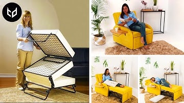Space Saving Smart Furniture - Convertible Sofa Beds