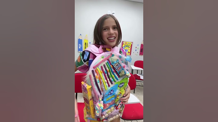 Jéssica Louise ou Manu quem fez a melhor mochila maluca #shots