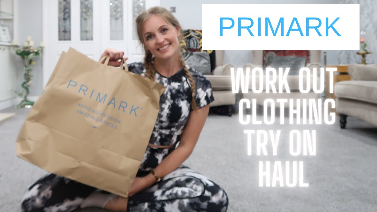 PRIMARK HAUL~ TRYING PRIMARKS WORK OUT RANGE~ SIZE 12