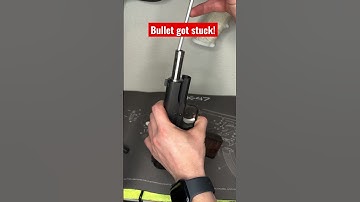 Een vastzittende kogel verwijderen! #shorts