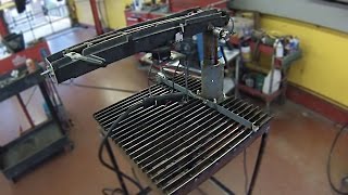 Radial Arm Saw Plasma Cutter Table This is the cheapest and simplest way I could think of to allow a controlled cut with my plasma cutter. Converting an old radial arm