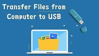 how to transfer/copy files from your computer to a usb flash drive?