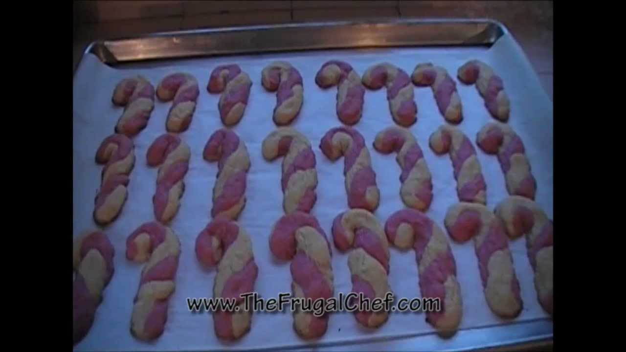 How to Make Candy Cane Cookies