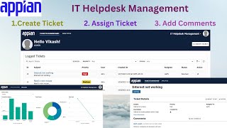 IT helpdesk Management Overview | Most requested POC | Appian Tutorial screenshot 5