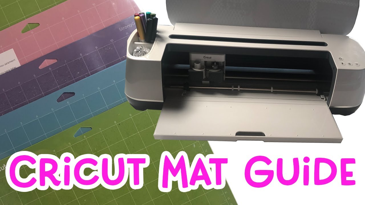 A Guide To Cricut Cutting mats