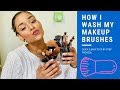 HOW TO: QUICK AND EASY WAY TO WASH YOUR MAKEUP BRUSHES &amp; BEAUTY SPONGES | LAKSMY SANCHEZ