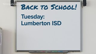 Lumberton students go back to school online, in-person