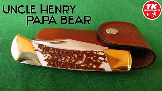 LIVE Review - Uncle Henry Papa Bear Next Gen Lockback Pocket Knife LB8