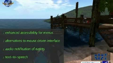 An Accessible 3D Virtual Learning Environment