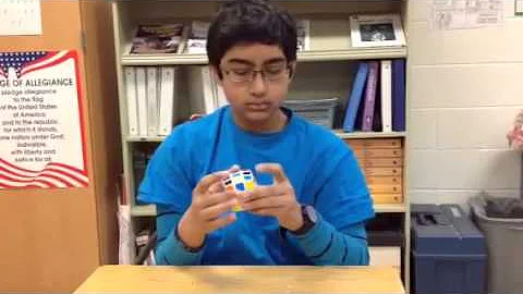Rubik's cube in 1:12