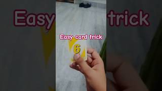 Easy Card Trick#magic #cards #viral