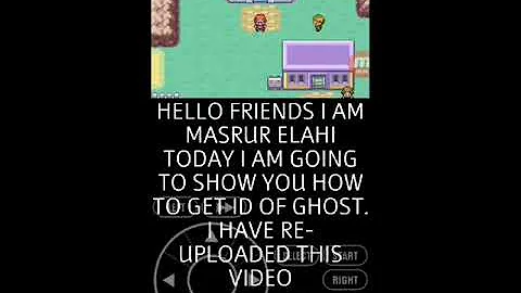 Como capturar Pokémon fantasma Fire Red?