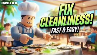 【Roblox】Restaurant Tycoon 2でレストランを綺麗にする方法 screenshot 4