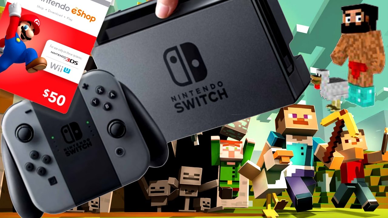 Sorteo Mundial Nintendo Switch+50€/$ y 3 Cuentas de Minecraft - YouTube