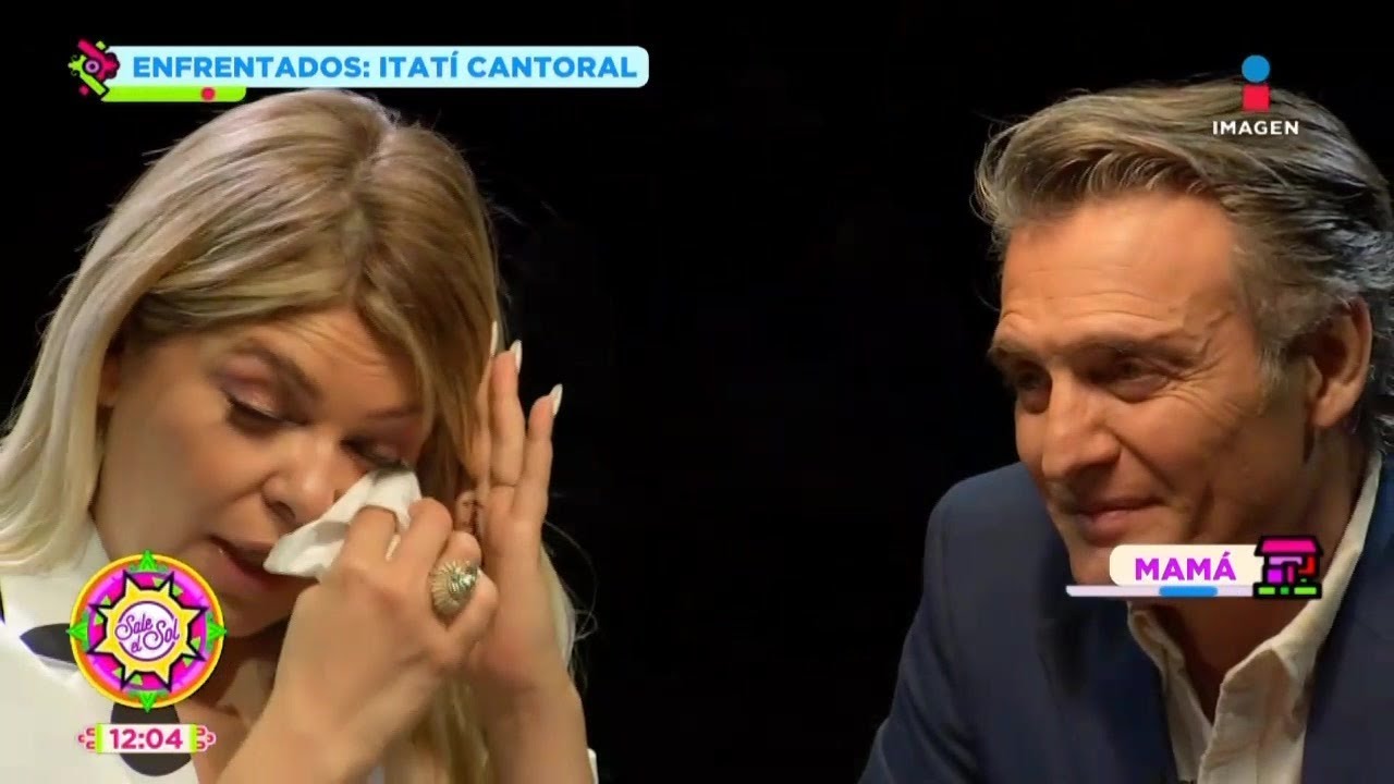Itatí Cantoral llora al recordar la muerte de sus padres | Enfrentados | Sale el Sol
