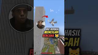 BRO MENYELAMATKAN DUNIA 😹 #gameplay #ps5 #modgame #games #minecraft #minecraftshorts #gaming