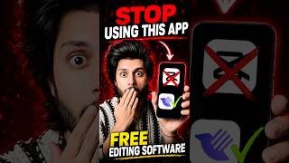 STOP Using CapCut! 😱 Use This Best FREE Editing App in 2026 #shorts #foryou