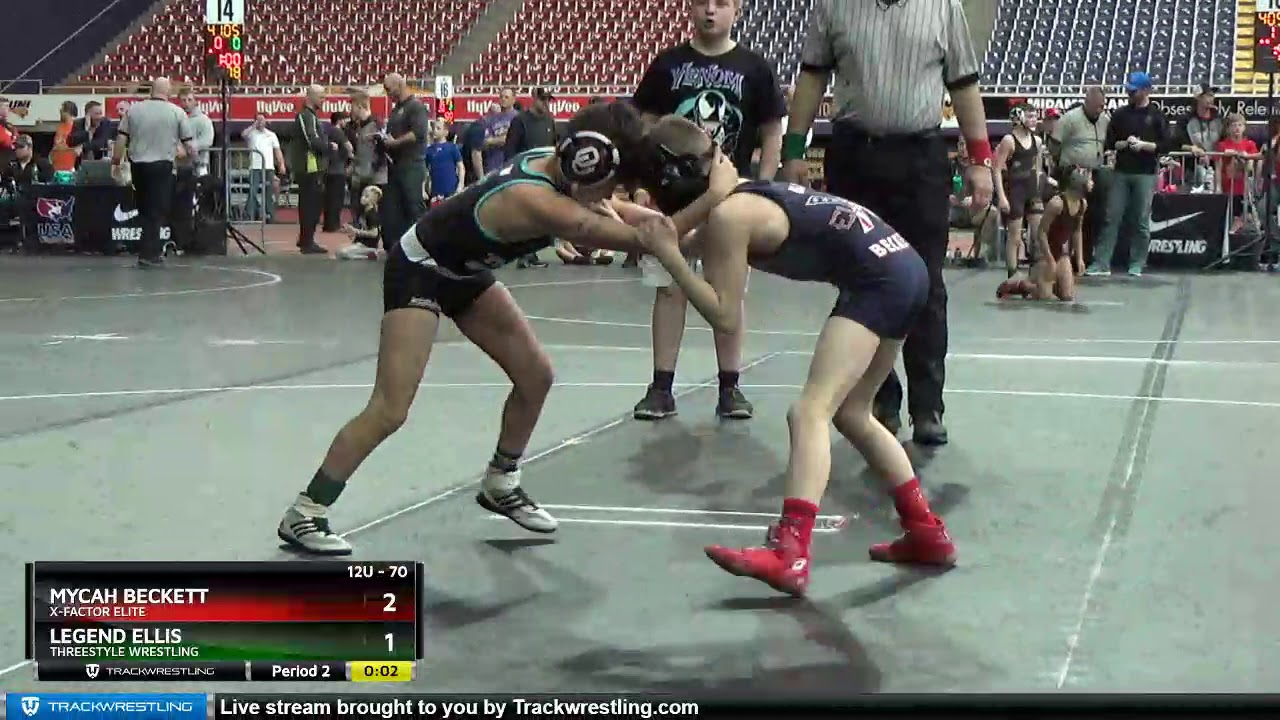 12U 70 Mycah Beckett XFactor Elite Vs Legend Ellis Threestyle