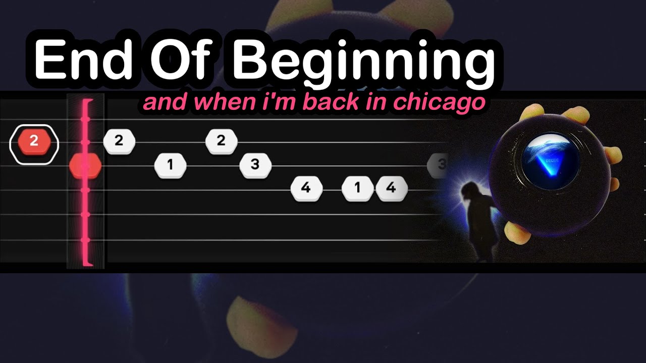 Djo end of beginning easy slow guitar tabs chords tutorial youtube