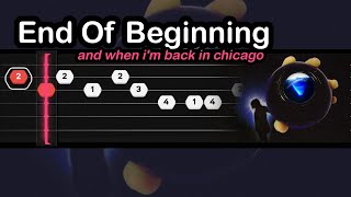 Djo - End Of Beginning (EASY SLOW Guitar Tabs & chords Tutorial)