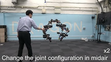 SPIDAR: unique and complex joint motion in midair