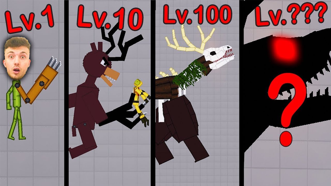 EVOLUTIA CERBULUI NEBUN LVL 1 VS LVL 10 VS LVL 100 VS LVL ??? DRACULASS VS EVOLUTIA SECRETA EPICA!