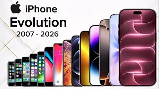 Evolution Of iPhone 2007 - 2026. How Many iPhones Have You Used