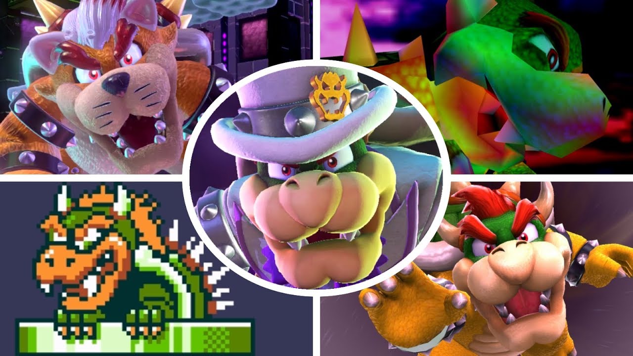 Evolution of Bowser in 2D Super Mario Games (1985-2021) 