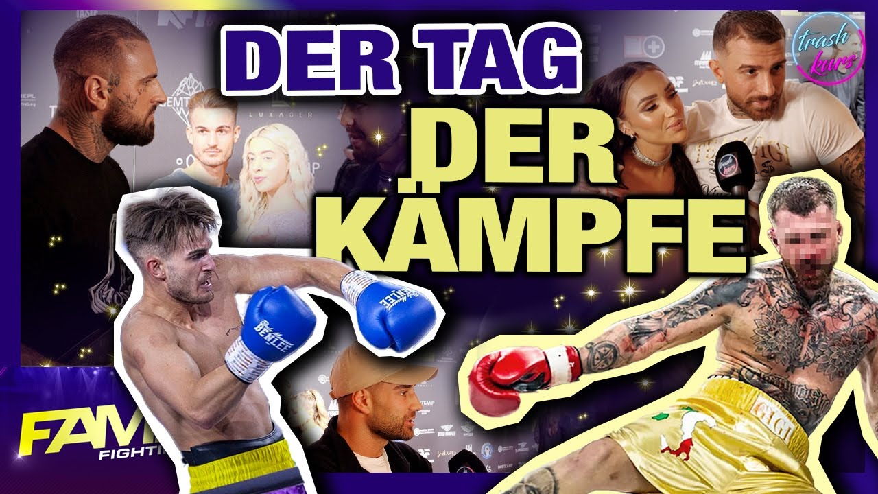 AUFREGUNG zu GROSS? Daran scheiterte es ... - FAME FIGHTING EVENT 2023