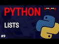 Python tutorial 9 python lists tutorial 2021