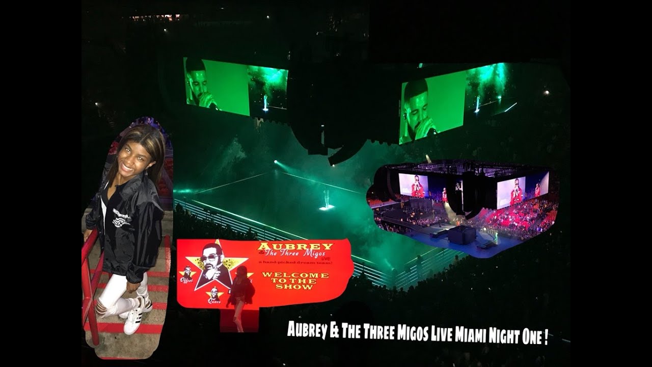 DRAKE & BAD BUNNY PERFORM MIA FOR THE 1ST TIME LIVE || AATTM MIAMI 11/13 VLOG
