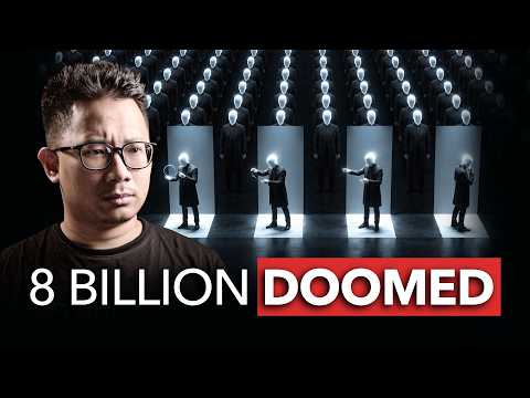 Creator thumbnail displaying the warning 8 BILLION DOOMED; not a verified scientific result