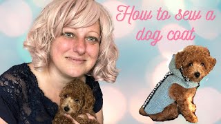 How to Sew a Dog Coat for Small Dog