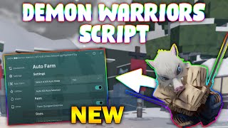 *NEW* Demon Warriors Script (PASTEBIN 2024) (KILLAURA, GODMODE, AUTOFARM, HATCH EGG)